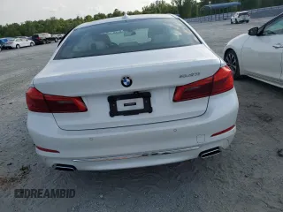 2018 BMW 5 Series 540i with VIN WBAJE5C53JG917921, listed as a Copart auction lot 54985805 with 75,307 mi miles and Salvage title. Bid and sale history available at DreamBid. Image 6.