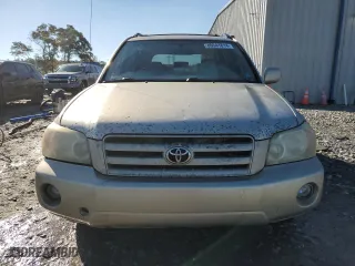 2006 Toyota Highlander with VIN JTEGP21A160111979, listed as a Copart auction lot 80541814 with 120,503 mi miles and Salvage Title. Bid and sale history available at carsss.com. Image 5.