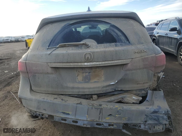 2017 Acura MDX w/Technology Pkg with VIN 5FRYD4H56HB019968, listed as a Copart auction lot 43937975 with 134,949 mi miles and Salvage Title. Bid and sale history available at carsss.com. Image 6.