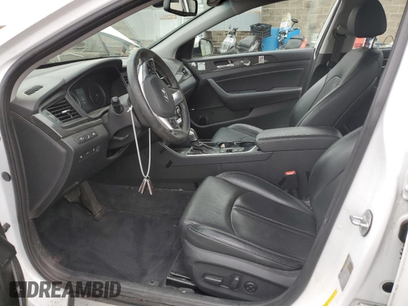 2018 Hyundai Sonata Sport with VIN 5NPE34AF1JH604328, listed as a Copart auction lot 53252525 with 80,276 mi miles and Salvage Title. Bid and sale history available at carsss.com. Image 7.