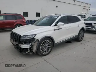 2019 Lincoln Nautilus Reserve with VIN 2LMPJ8LP8KBL42607, listed as a Copart auction lot 61012955 with 40,939 mi miles and Salvage title. Bid and sale history available at DreamBid. Image 1.