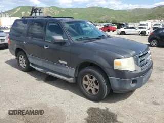 2007 Ford Expedition XLT with VIN 1FMFU15527LA55577, listed as a Copart auction lot 52045385 with 102,401 mi miles and Clean title. Bid and sale history available at DreamBid. Image 4.