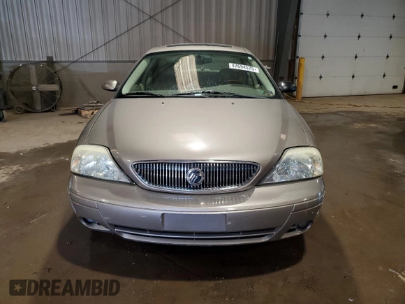 2005 Mercury Sable LS with VIN 1MEFM55S55A631185, listed as a Copart auction lot 47694575 with 41,843 mi miles and Clean Title. Bid and sale history available at carsss.com. Image 5.