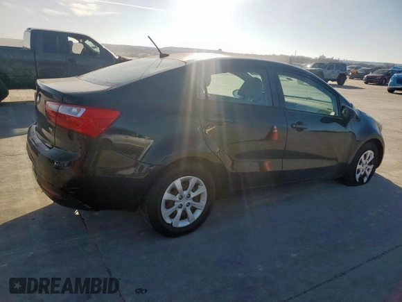 2013 Kia Rio LX with VIN KNADM4A33D6182847, listed as a Copart auction lot 45468675 with 64,718 mi miles and Salvage Title. Bid and sale history available at DreamBid. Image 3.
