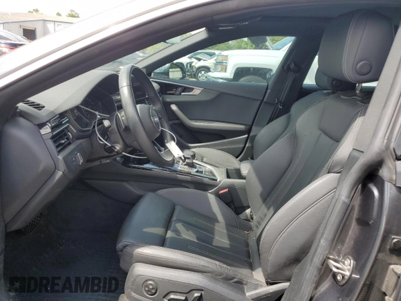 2022 Audi A5 Sportback S line Premium with VIN WAUDACF57NA029920, listed as a Copart auction lot 50598924 with 30,345 mi miles and Salvage Title. Bid and sale history available at carsss.com. Image 7.