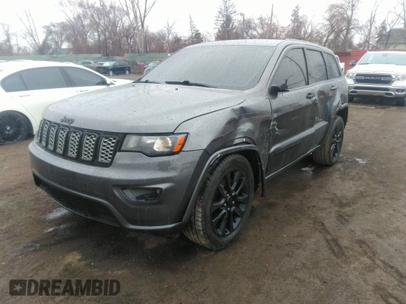 2017 Jeep Grand Cherokee Altitude with VIN 1C4RJFAG2HC926896, listed as a IAAI auction lot 41810504 with 100,337 mi miles and . Bid and sale history available at DreamBid. Image 2.