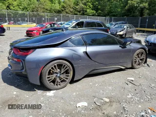 2017 BMW i8 z VIN WBY2Z2C30HV676459, wystawiony jako Copart lot #60927364 z przebiegiem Nie podano mil oraz Szkoda całkowita • Salvage title. Historia ofert i sprzedaży dostępna na DreamBid. Obrazek 3.