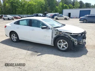 2017 Chevrolet Malibu LS with VIN 1G1ZB5ST4HF232463, listed as a Copart auction lot 52187465 with 132,094 mi miles and Salvage Title. Bid and sale history available at DreamBid. Image 4.