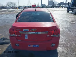 2014 Chevrolet Cruze 1LT with VIN 1G1PC5SB3E7466224, listed as a IAAI auction lot 41617167 with 155,000 mi miles and . Bid and sale history available at DreamBid. Image 16.