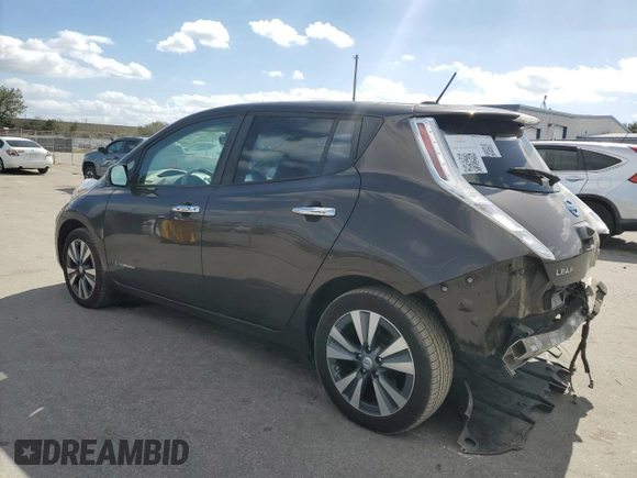 2016 Nissan LEAF S with VIN 1N4BZ0CP2GC301651, listed as a Copart auction lot 74720773 with 68,282 mi miles and . Bid and sale history available at DreamBid. Image 2.