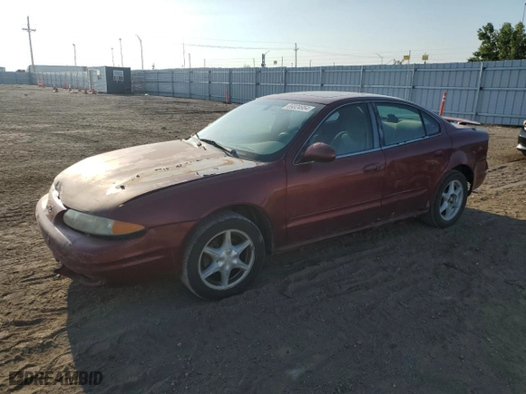 2002 Oldsmobile Alero GL1 with VIN 1G3NL52E92C215610, listed as a Copart auction lot 69024954 with 158,441 mi miles and Salvage Title. Bid and sale history available at carsss.com. Image 1.