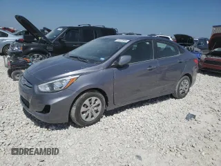 2017 Hyundai Accent SE with VIN KMHCT4AE4HU310352, listed as a Copart auction lot 50322535 with 108,815 mi miles and Salvage Title. Bid and sale history available at carsss.com. Image 1.