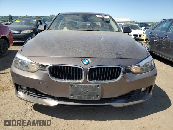 2014 BMW 3 Series 328i with VIN WBA3C1C54EK115517, listed as a Copart auction lot 52982655 with 63,203 mi miles and Salvage Title. Bid and sale history available at carsss.com. Image 5.