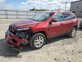 2017 Jeep Cherokee Latitude z VIN 1C4PJMCS7HW525503, wystawiony jako Copart lot #58269015 z przebiegiem 110 455 mil mil oraz Szkoda całkowita • Salvage title. Historia ofert i sprzedaży dostępna na DreamBid. Obrazek 1.