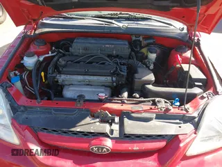2004 Kia Rio with VIN KNADC125746285903, listed as a IAAI auction lot 41674164 with 202,845 mi miles. Bid and sale history available at carsss.com. Image 10.