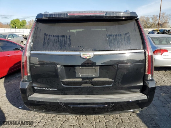 2016 Cadillac Escalade Luxury Collection with VIN 1GYS3BKJ2GR159734, listed as a Copart auction lot 86914534 with 153,717 mi miles and Salvage Title. Bid and sale history available at carsss.com. Image 6.