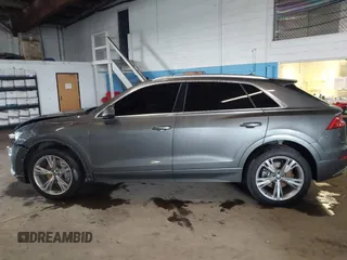 2019 Audi Q8 Premium Plus with VIN WA1BVAF10KD010002, listed as a IAAI auction lot 42326499 with 68,585 mi miles and . Bid and sale history available at DreamBid. Image 14.