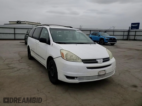 2004 Toyota Sienna CE with VIN 5TDZA23C34S157840, listed as a Copart auction lot 53587455 with 168,925 mi miles and Salvage Title. Bid and sale history available at carsss.com. Image 11.