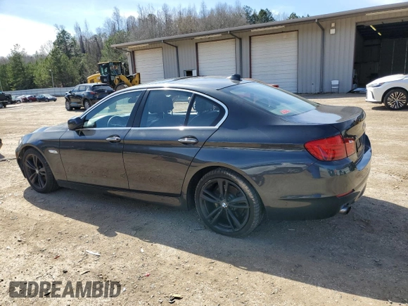 2013 BMW 5 Series 535i xDrive with VIN WBAFU7C54DDU71501, listed as a Copart auction lot 48206915 with 121,208 mi miles and Salvage Title. Bid and sale history available at carsss.com. Image 2.
