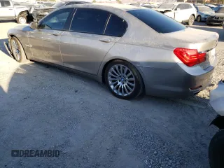 2009 BMW 7 Series 750Li with VIN WBAKB83569CY60521, listed as a Copart auction lot 82050884 with 142,788 mi miles and Salvage Title. Bid and sale history available at DreamBid. Image 2.