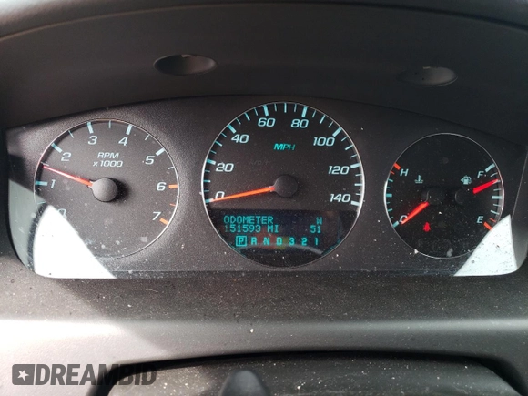 2010 Chevrolet Impala LT with VIN 2G1WB5EN5A1249480, listed as a Copart auction lot 42857095 with 151,593 mi miles and Salvage Title. Bid and sale history available at DreamBid. Image 9.