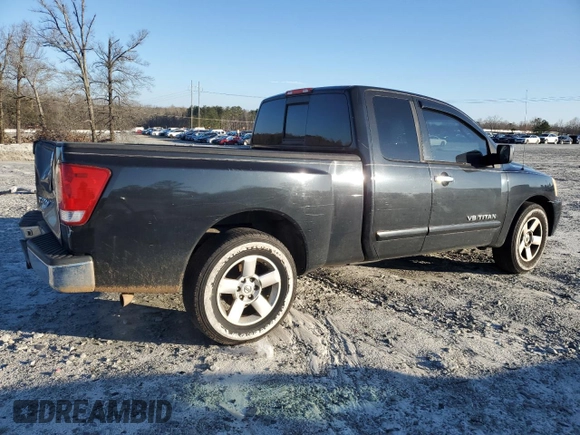 2005 Nissan Titan XE with VIN 1N6BA06A95N571063, listed as a Copart auction lot 49391275 with 167,790 mi miles and Salvage Title. Bid and sale history available at carsss.com. Image 3.
