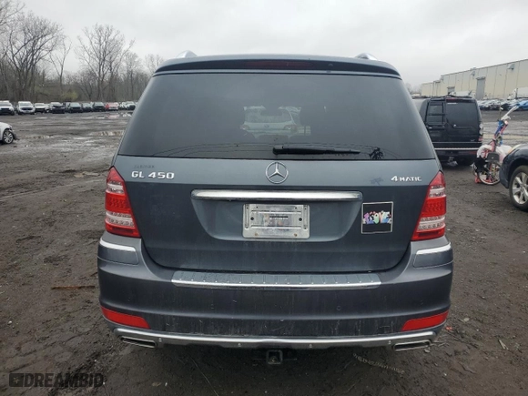 2011 Mercedes-Benz GL-Class GL 450 with VIN 4JGBF7BE1BA652272, listed as a Copart auction lot 51119115 with 0 mi miles and Salvage Title. Bid and sale history available at carsss.com. Image 6.