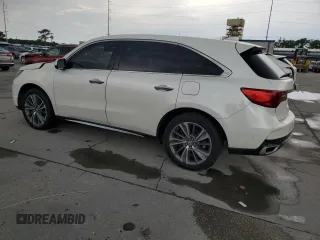 2017 Acura MDX Technology with VIN 5FRYD3H55HB006252, listed as a Copart auction lot 58595065 with 159,857 mi miles and Salvage title. Bid and sale history available at DreamBid. Image 2.