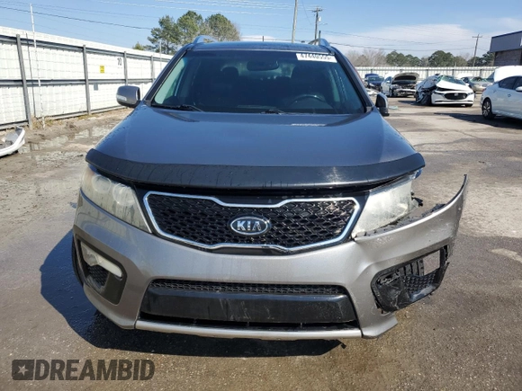 2012 Kia Sorento SX with VIN 5XYKW4A25CG212101, listed as a Copart auction lot 47440555 with 149,970 mi miles and Salvage Title. Bid and sale history available at carsss.com. Image 5.