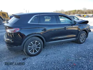 2020 Lincoln Nautilus Standard with VIN 2LMPJ6J91LBL07241, listed as a Copart auction lot 87628875 with 51,093 mi miles and Salvage title. Bid and sale history available at DreamBid. Image 3.