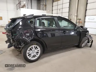 2018 Subaru Impreza Premium with VIN 4S3GTAD63J3750972, listed as a Copart auction lot 50039955 with 0 mi miles and Salvage Title. Bid and sale history available at carsss.com. Image 3.
