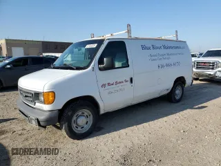 2006 Ford Econoline Cargo with VIN 1FTRE14WX6DA67378, listed as a Copart auction lot 51760635 with 240,515 mi miles and Clean Title. Bid and sale history available at carsss.com. Image 1.