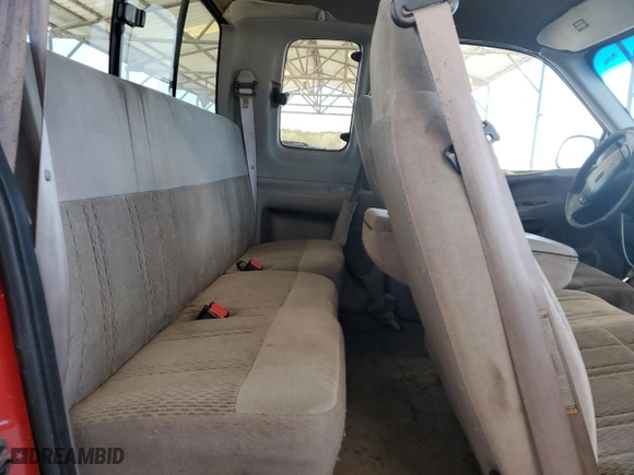 1998 Ford F-150 Standard with VIN 1FTZX1767WNA42048, listed as a Copart auction lot 50643485 with 188,151 mi miles and Clean Title. Bid and sale history available at carsss.com. Image 10.