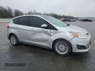 2013 Ford C-Max SE with VIN 1FADP5AU1DL500772, listed as a Copart auction lot 55602925 with 118,051 mi miles and Salvage Title. Bid and sale history available at DreamBid. Image 4.