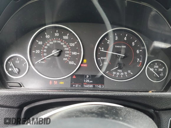 2012 BMW 3 Series 328i with VIN WBA3A5G56CNP17922, listed as a Copart auction lot 45274745 with 144,599 mi miles and Salvage Title. Bid and sale history available at carsss.com. Image 9.