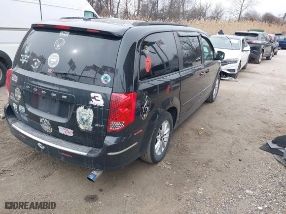 2016 Dodge Grand Caravan SXT with VIN 2C4RDGCG6GR204301, listed as a IAAI auction lot 41605016 with 93,400 mi miles. Bid and sale history available at carsss.com. Image 4.