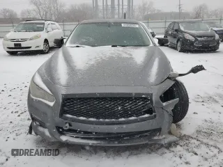 2014 Infiniti Q50 Premium with VIN JN1BV7AR5EM693165, listed as a Copart auction lot 44859235 with 0 mi miles and Salvage Title. Bid and sale history available at carsss.com. Image 5.