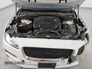 2020 Jaguar F-Pace 25t with VIN SADCS2FXXLA644566, listed as a Copart auction lot 49506525 with 80,763 mi miles and Salvage Title. Bid and sale history available at DreamBid. Image 12.