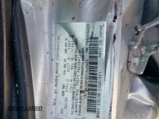 2005 Mazda 3 i with VIN JM1BK32F351347622, listed as a Copart auction lot 53729205 with 205,194 mi miles and Salvage Title. Bid and sale history available at DreamBid. Image 15.
