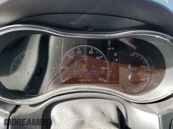2017 Jeep Grand Cherokee Trailhawk with VIN 1C4RJFLT0HC667691, listed as a Copart auction lot 42041705 with 129,757 mi miles and Salvage title. Bid and sale history available at DreamBid. Image 9.