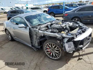 2024 Ford Mustang GT with VIN 1FA6P8CF3R5428820, listed as a Copart auction lot 76084984 with 376 mi miles and Clean title. Bid and sale history available at DreamBid. Image 4.