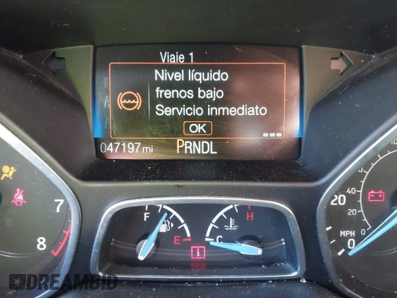 2018 Ford Focus S with VIN 1FADP3E2XJL270495, listed as a IAAI auction lot 41172305 with 47,197 mi miles. Bid and sale history available at carsss.com. Image 16.