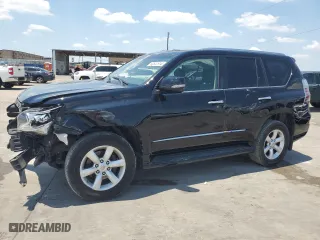 2018 Lexus GX with VIN JTJBM7FX8J5187015, listed as a Copart auction lot 62841914 with 102,655 mi miles and Salvage Title. Bid and sale history available at carsss.com. Image 1.
