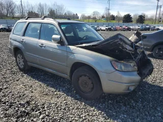 2006 Subaru Forester 2.5 X w/Premium Pkg with VIN JF1SG656X6H708910, listed as a Copart auction lot 47968655 with 0 mi miles and Salvage Title. Bid and sale history available at carsss.com. Image 4.