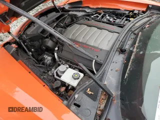 2019 Chevrolet Corvette Z51 1LT z VIN 1G1YH2D78K5100196, wystawiony jako Copart lot #65160064 z przebiegiem 23 141 mil mil oraz Szkoda całkowita • Salvage title. Historia ofert i sprzedaży dostępna na DreamBid. Obrazek 11.