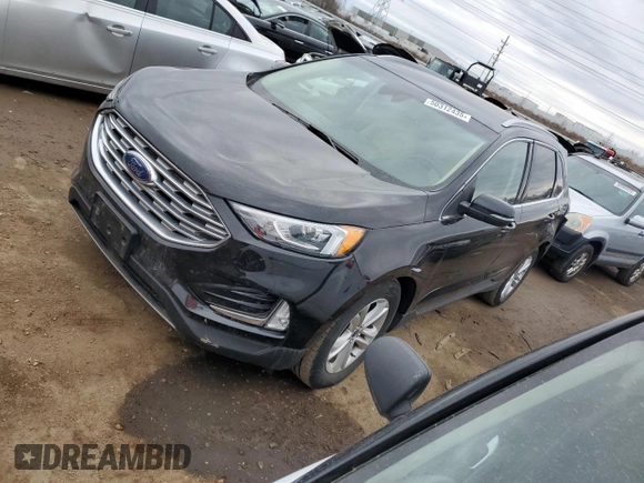 2020 Ford Edge SEL with VIN 2FMPK4J91LBA24576, listed as a Copart auction lot 50312435 with 87,956 mi miles and Salvage Title. Bid and sale history available at DreamBid. Image 1.