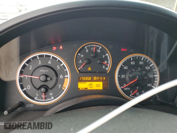 2011 Nissan Titan SV with VIN 1N6AA0ED9BN319929, listed as a Copart auction lot 45452305 with 173,358 mi miles and Salvage title. Bid and sale history available at DreamBid. Image 9.
