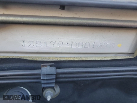 1999 Toyota Crown z VIN JZS1790001672, wystawiony jako Copart lot #58720105 z przebiegiem 101 572 mil mil oraz Szkoda całkowita • Salvage title. Historia ofert i sprzedaży dostępna na DreamBid. Obrazek 13.