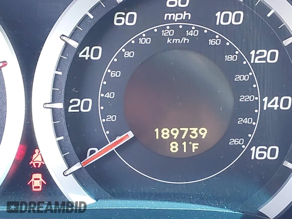 2009 Acura TSX with VIN JH4CU26639C004031, listed as a IAAI auction lot 41874745 with 189,739 mi miles. Bid and sale history available at carsss.com. Image 16.