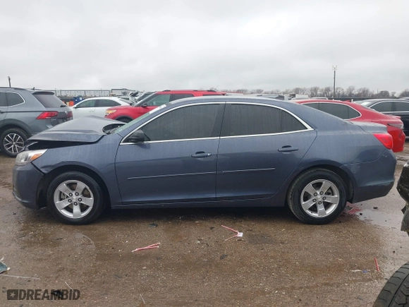2013 Chevrolet Malibu LS with VIN 1G11B5SA1DF273977, listed as a IAAI auction lot 41544884 with 124,390 mi miles. Bid and sale history available at carsss.com. Image 14.